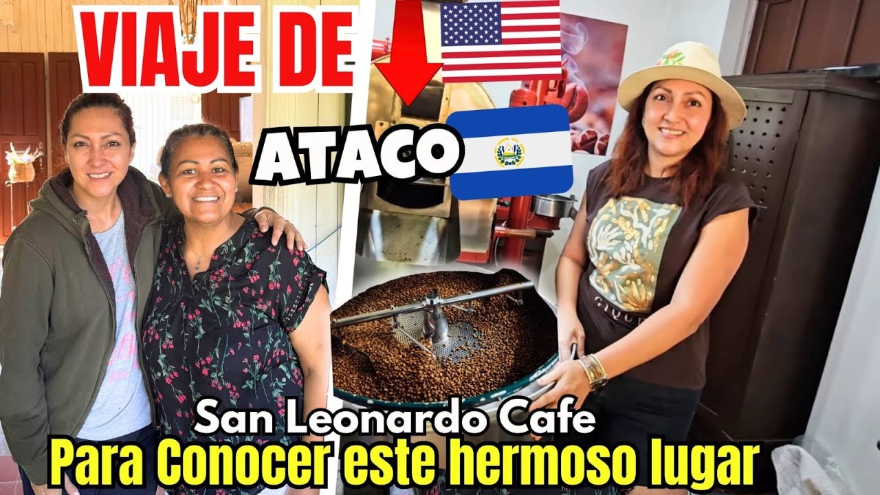 ATACO DE NOCHE 🌙 El Café MÁS Hermoso de El Salvador 🇸🇻 | San Leonardo Café 