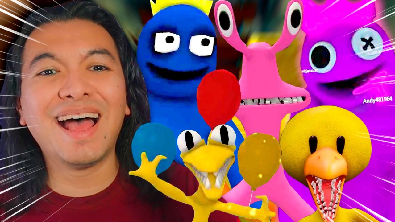 ME CONVERTÍ EN TODOS LOS PERSONAJES SECRETOS DE RAINBOW FRIENDS