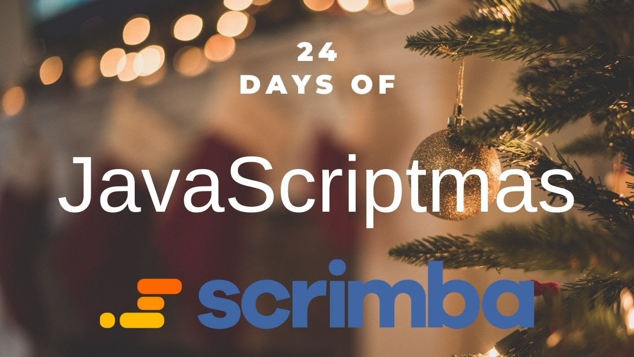 24 Days of JavaScriptmas is Here | Day 1 with Dylan Israel