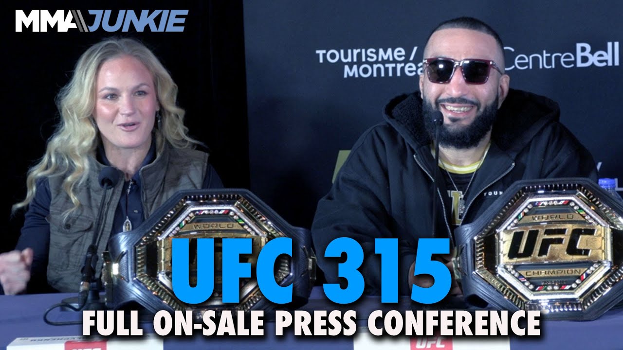 UFC 315 Full Press Conference: Muhammad, Della Maddalena, Shevchenko, Fiorot Share First Words
