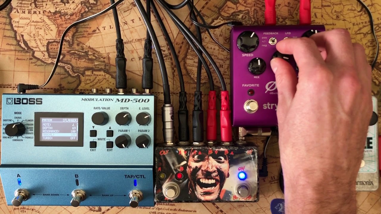 BOSS MD-500 vs Strymon Orbit Flanger