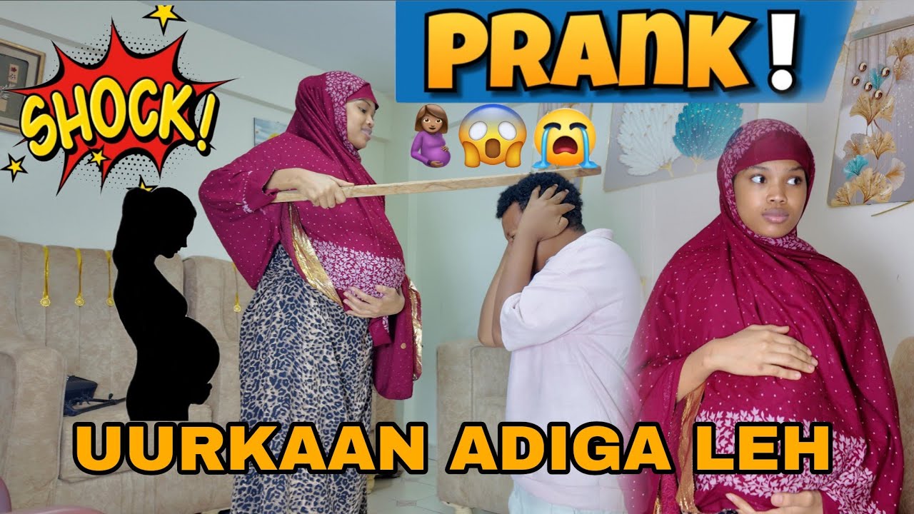 [PRANK]URKAAN ADIGAA LEH😱 PRANK ANAN FILAYNIN MAXA DHACAY KADIN
