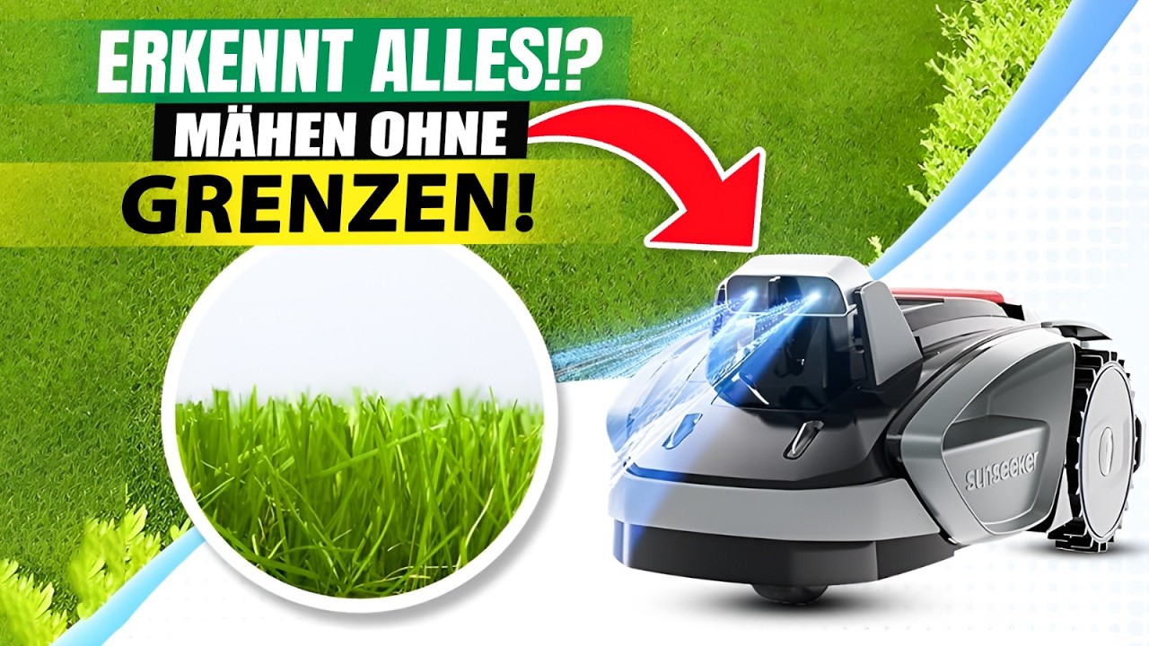 Sunseeker V3: Der intelligenteste Mähroboter im Jahr 2025!?