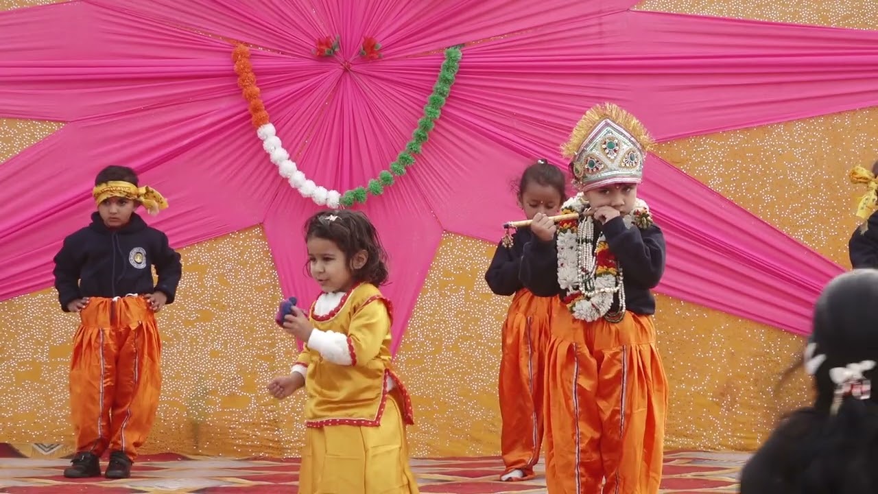 जागो जागो किशन कन्हैया PEROFORMED BU NURSERY CLASS