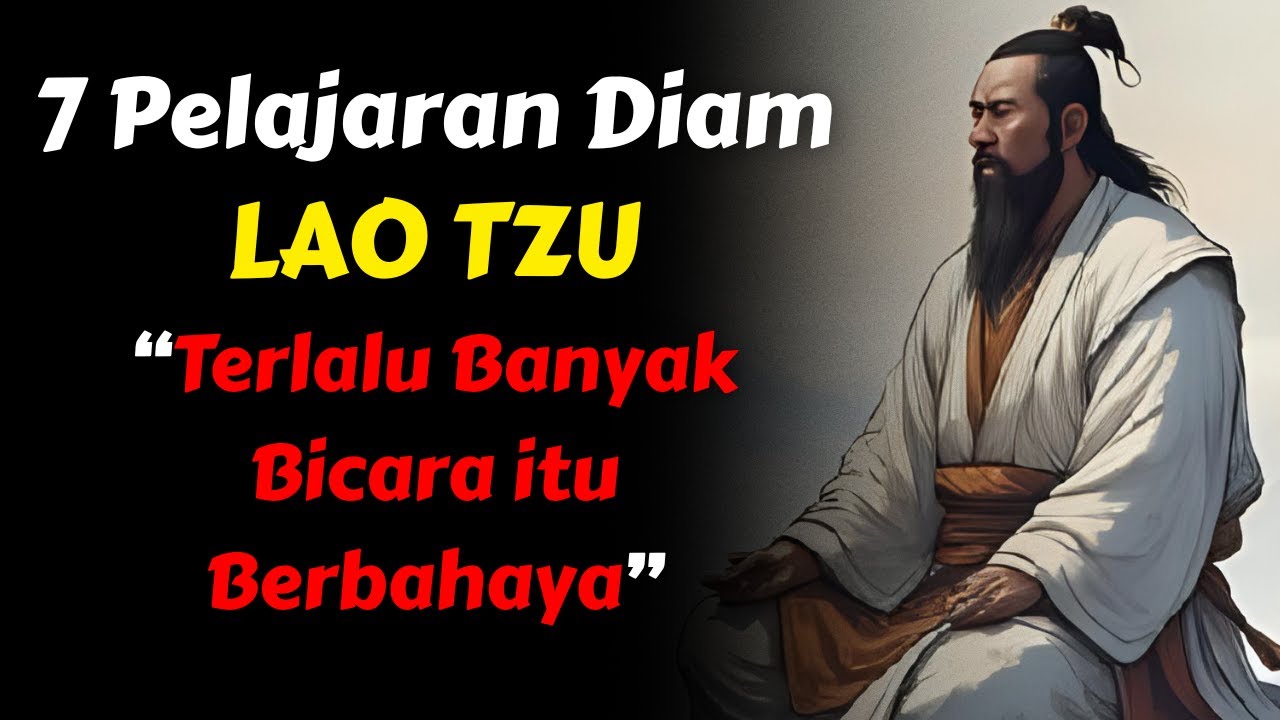 Stop Ngobrol ke Orang Lain Bahkan yang Terdekatmu! 7 Pelajaran Lao Tzu yang Menyelamatkan Hidupmu