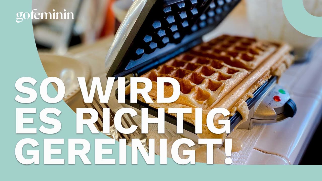 Waffeleisen reinigen: Diese Fehler solltest du vermeiden!