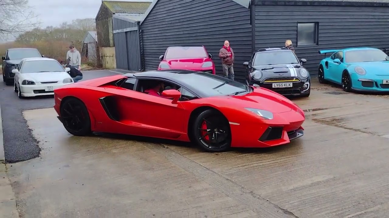 Presenting the Aventador.