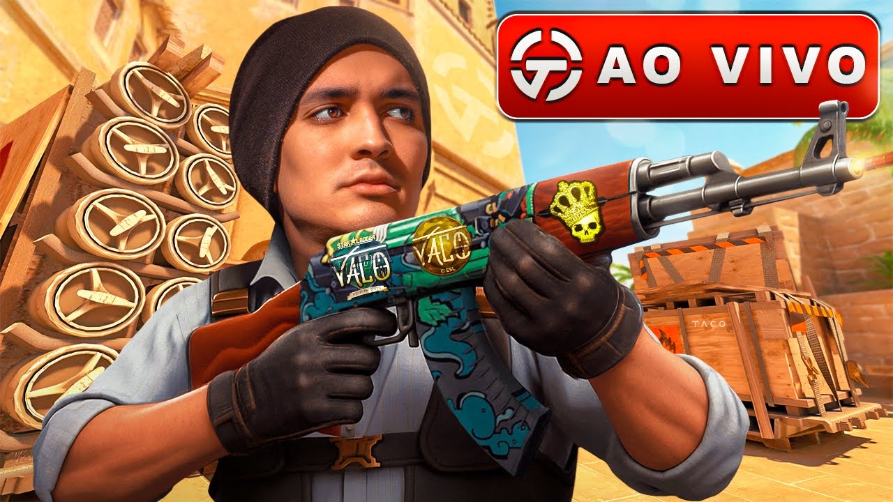 🟢 TACO ao vivo PUGS + SORTEIO !sociais !keydrop !casehug !pirateswap - CS2 TACO