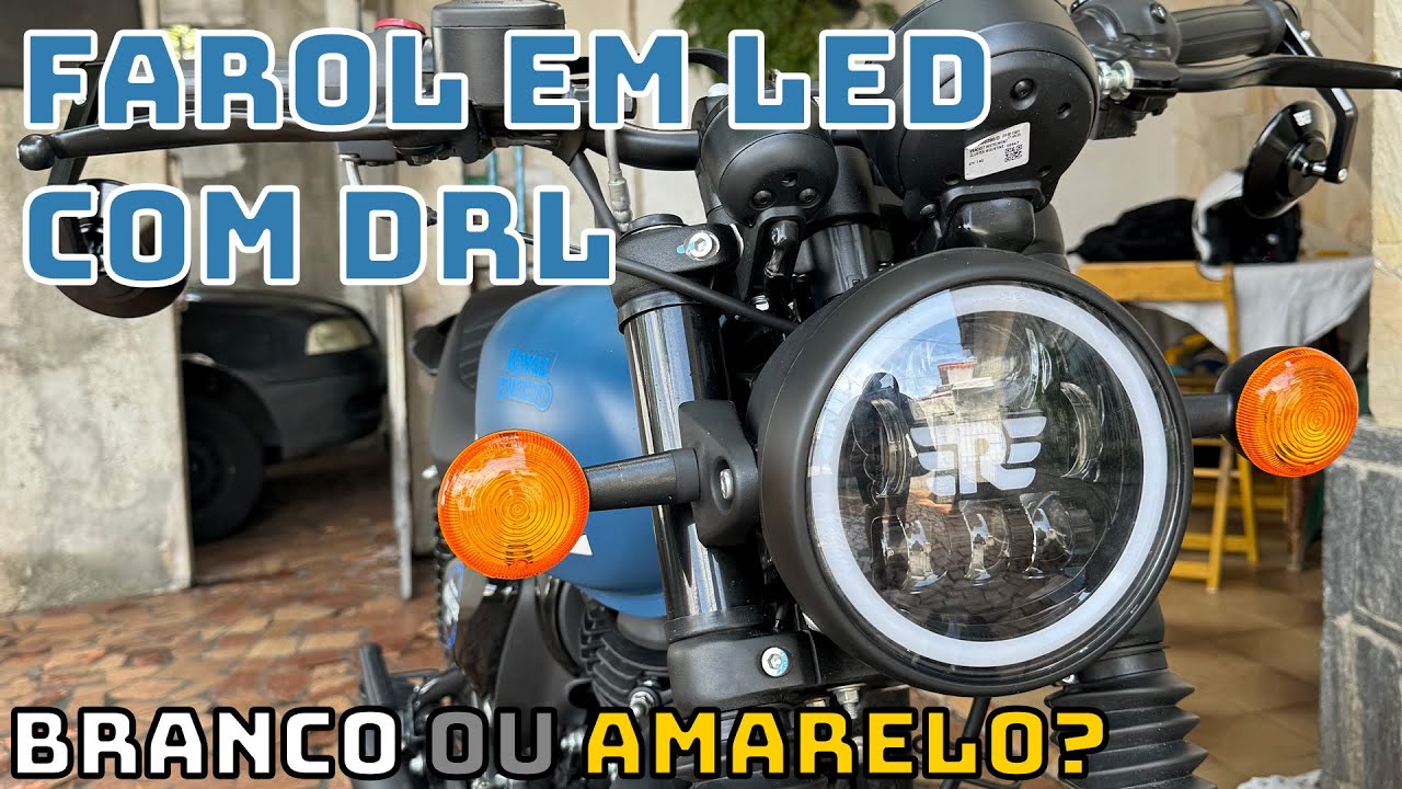 TUDO SOBRE O NOVO FAROL DA HUNTER 350