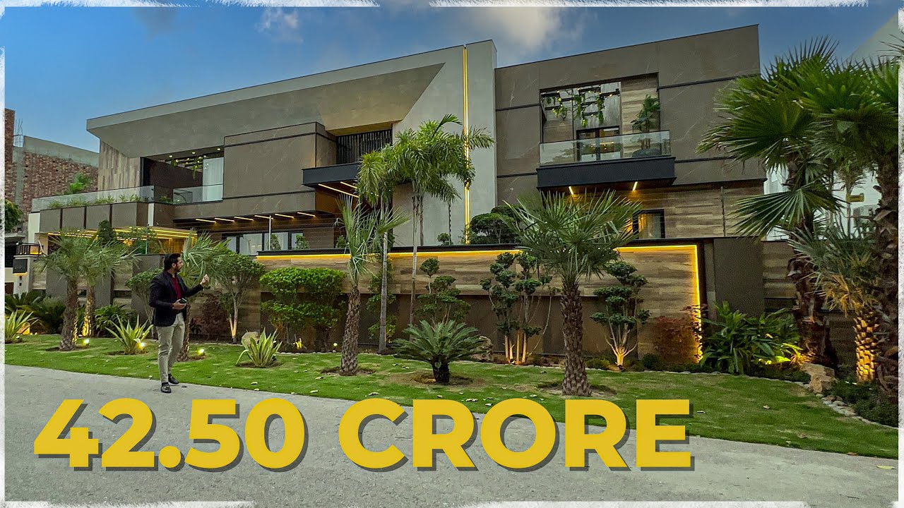 | D035 |2 Kanal Fully Furnished Ultra Modern  Luxury House  With Home Theatre For Sale in DHA Lahore