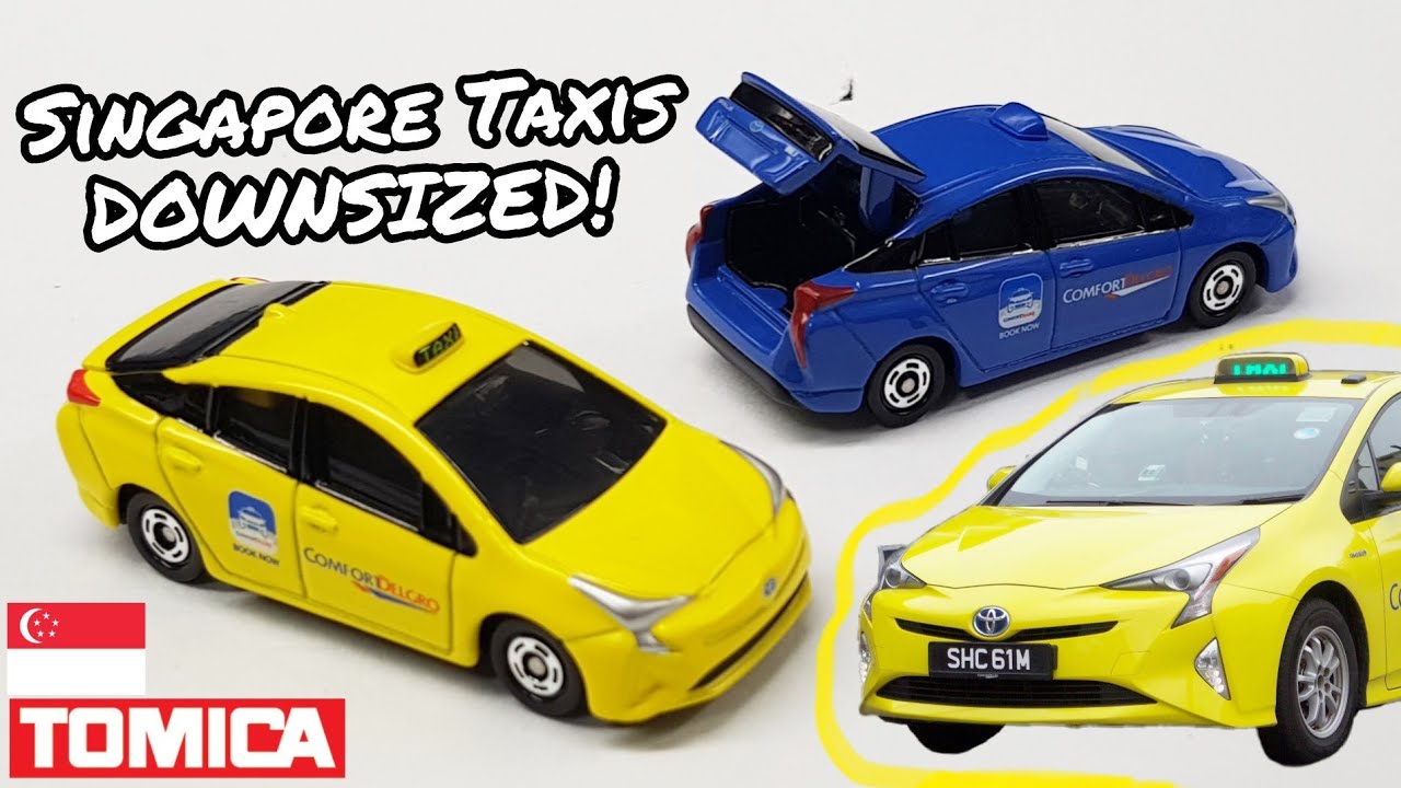 Downsized To PERFECTION? - Tomica Singapore Taxi Toyota Prius Review
