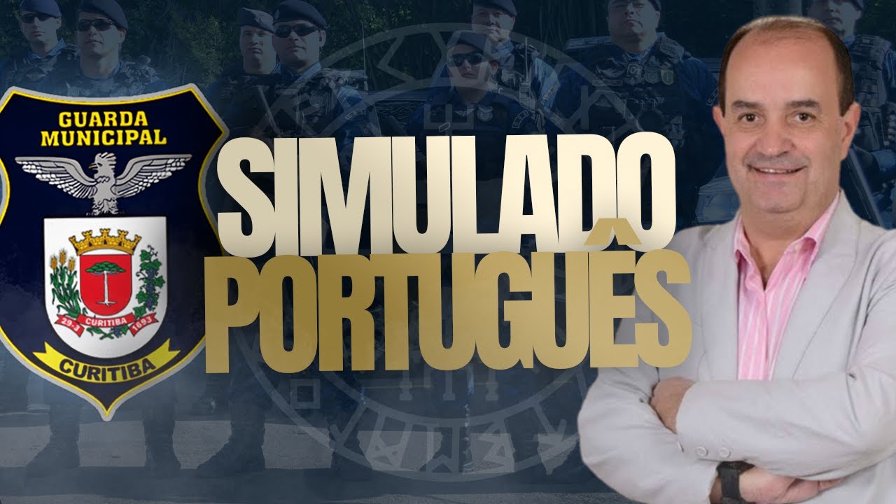 SIMULADO LÍNGUA PORTUGUESA BANCA AOCP PROF. FABIO LAMARTINE CONCURSO GUARDA MUNICIPAL CURITIBA 2025