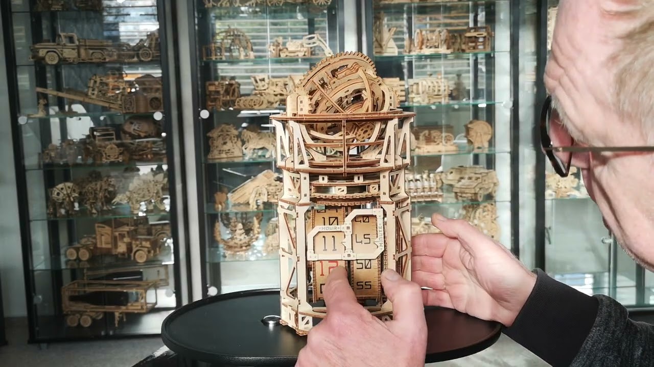 Tourbillon-Tischuhr Sternengucker