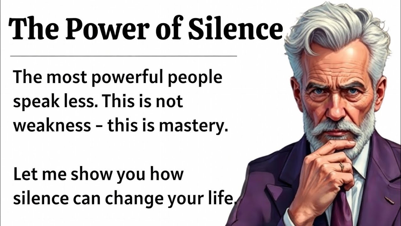 The Power of Silence || Master It Before You Speak Again || Improve Your English Stories