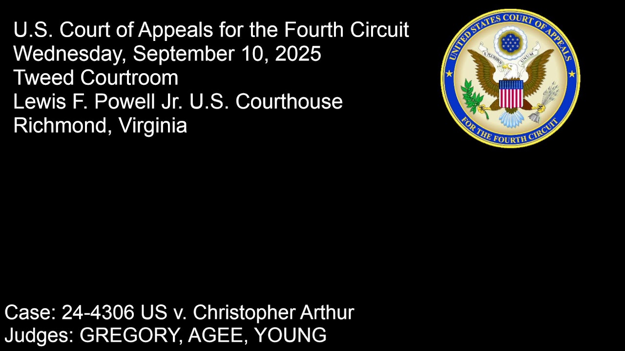 Panel V (Tweed Courtroom) Oral Arguments - 9:30am Wednesday 9/10/2025