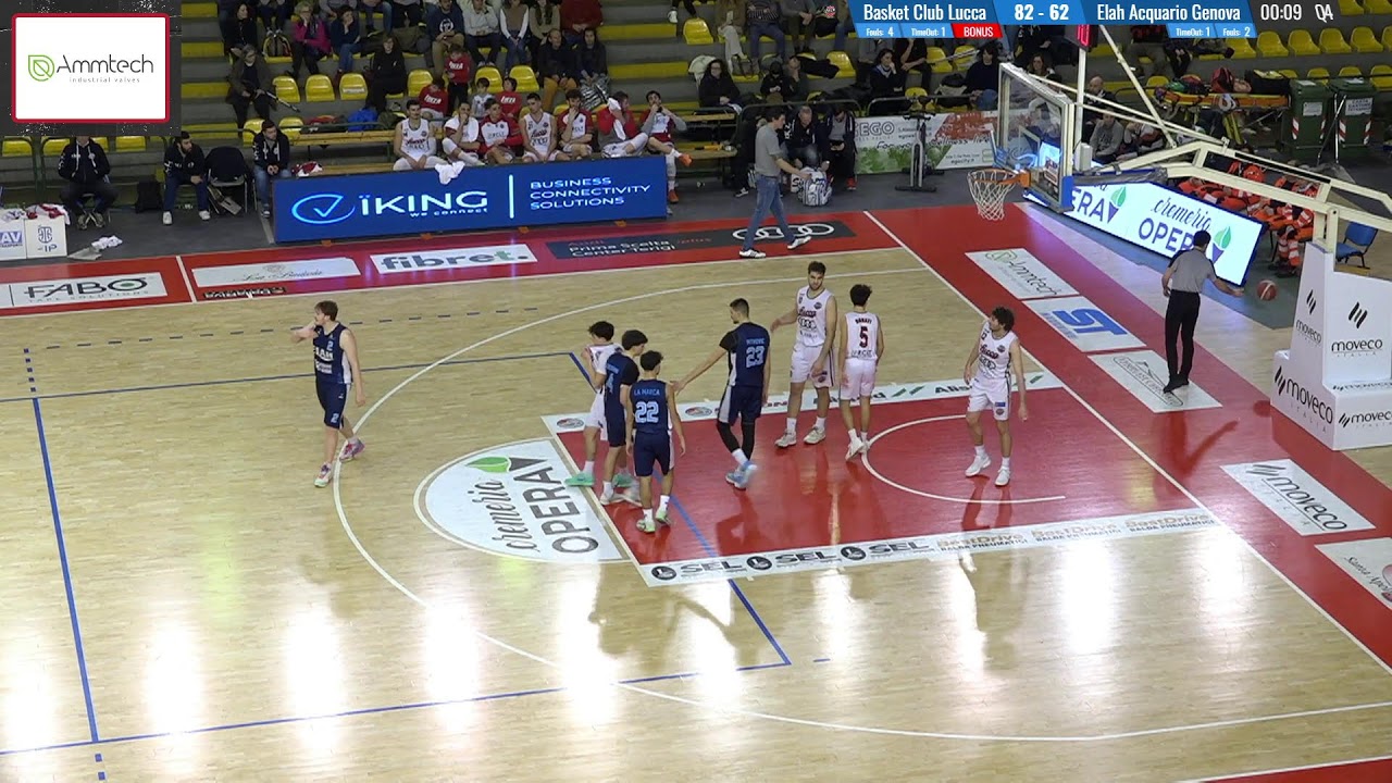 Basketball Club Lucca - Elah Acquario di Genova