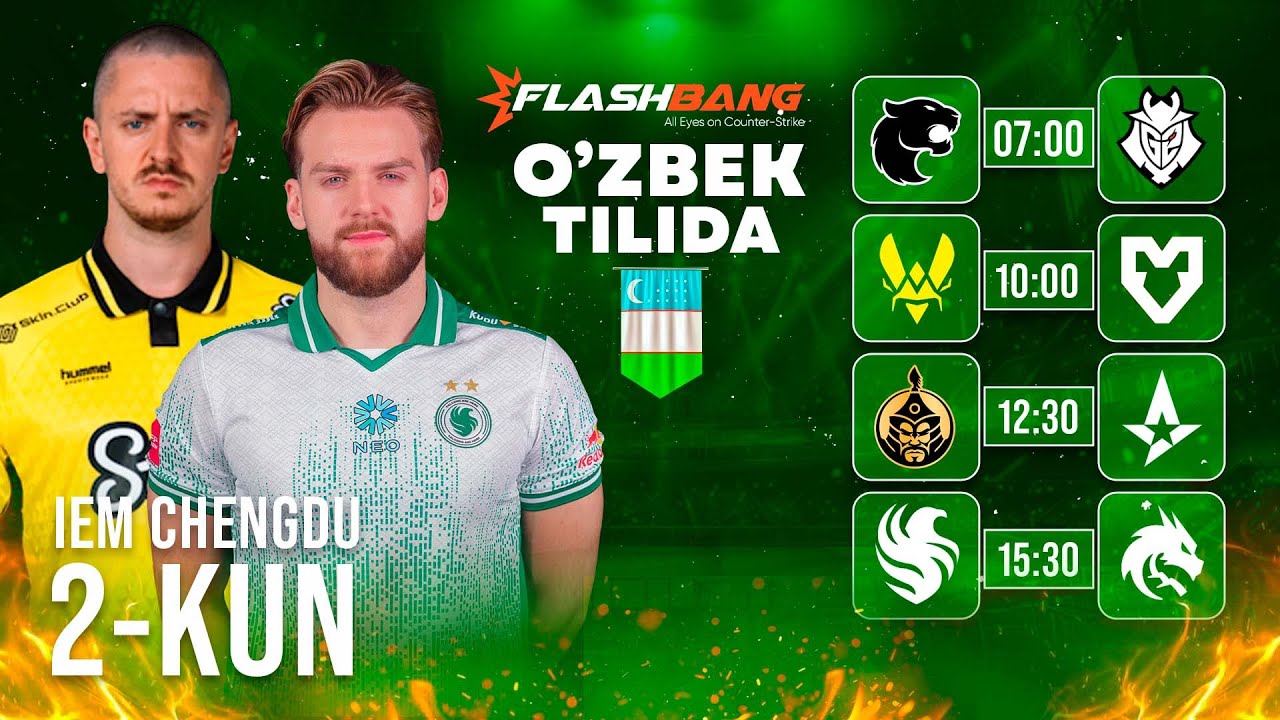 [UZ] 2-KUN | VITALITY vs MOUZ, NAVI vs HEROIC, SPIRIT vs FALCONS | IEM CHENGDU 2025