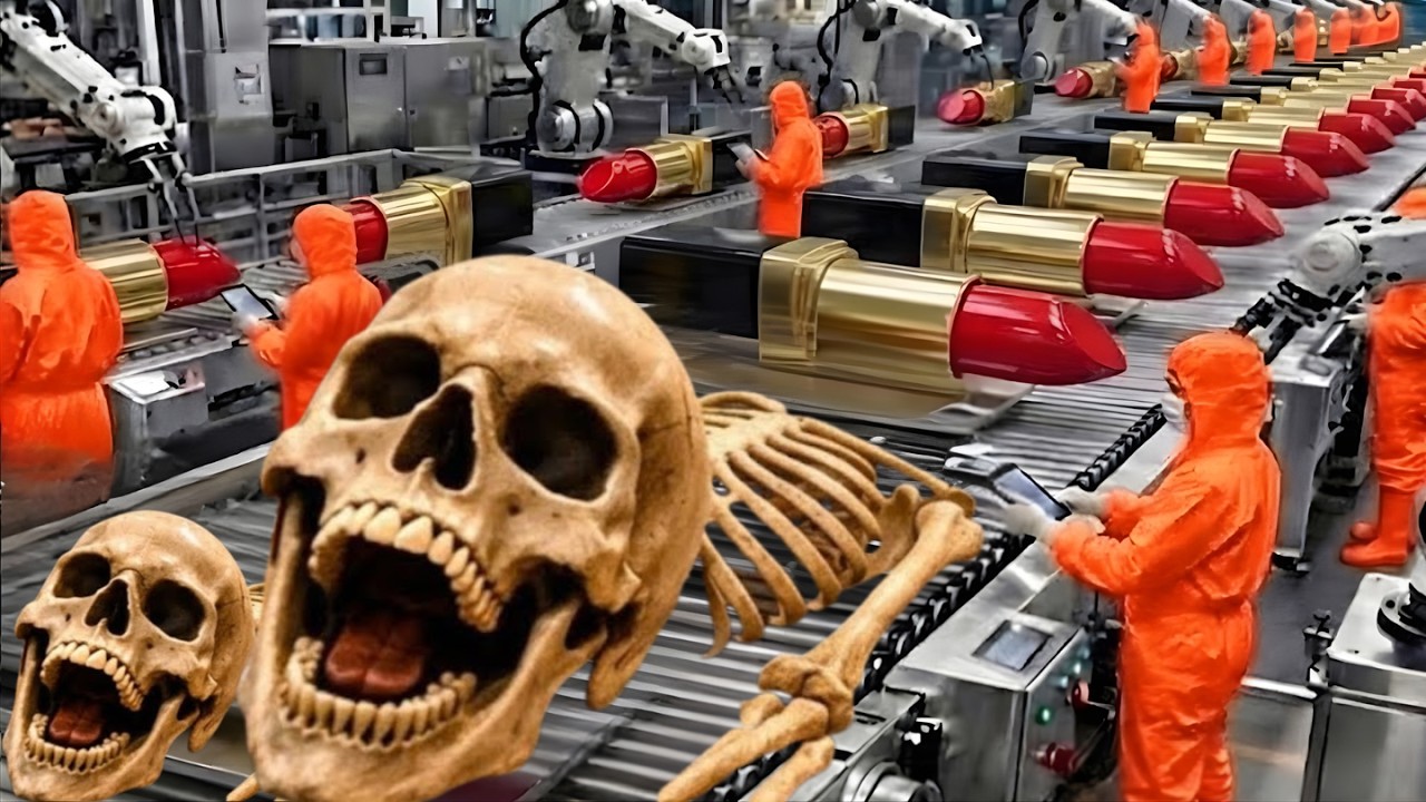 Inside the Lipstick Factory: Full Step-by-Step Process Revealed!