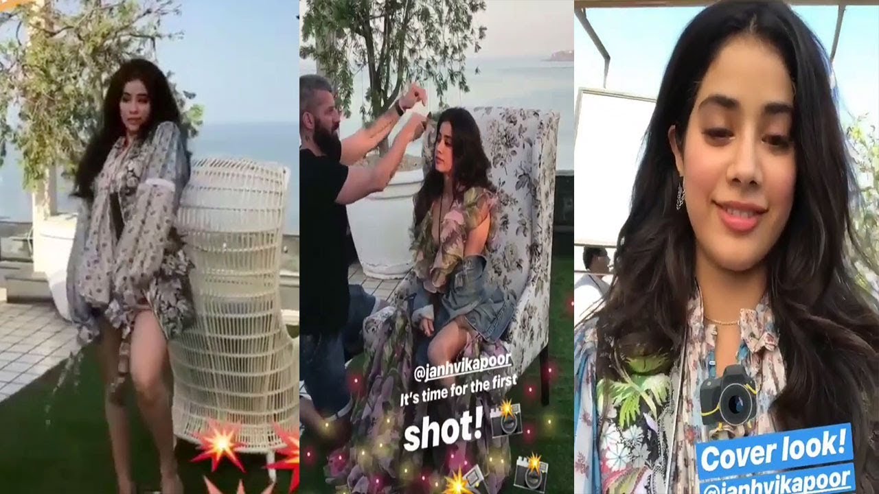 Sridevi's Gorgeous Daughter Jhanvi Kapoor's FIRST Ever Bollywood Photoshoot Will Melt Ur Heart