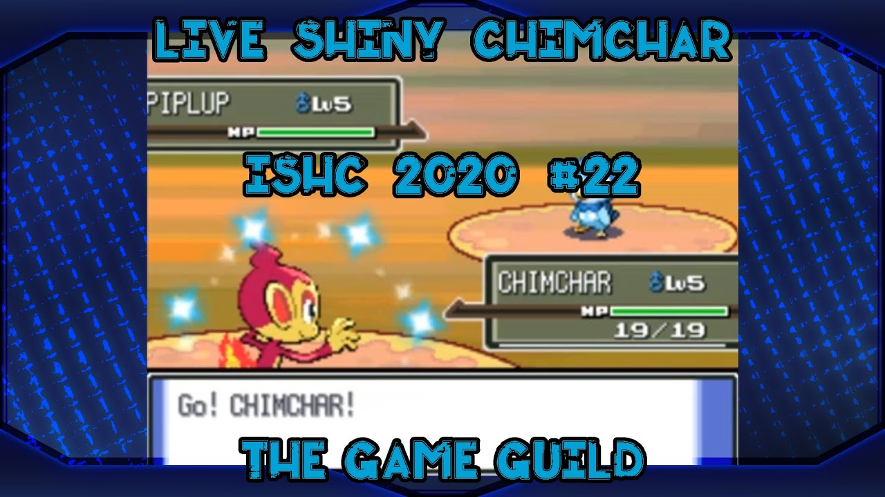[ISHC 2020 #22] [Live] Shiny Chimchar in Platinum