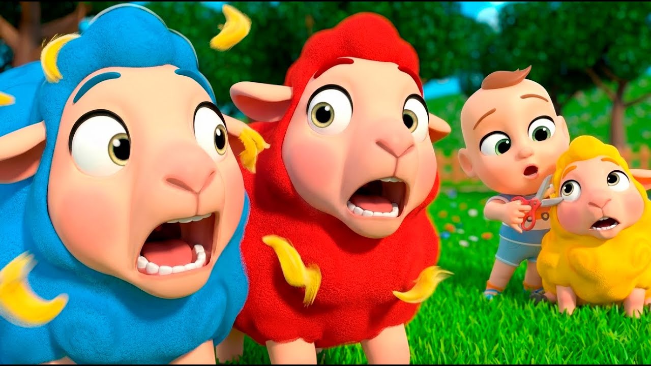 Baa Baa Black Sheep & Colors | Almama Kids Songs & Nursery Rhymes