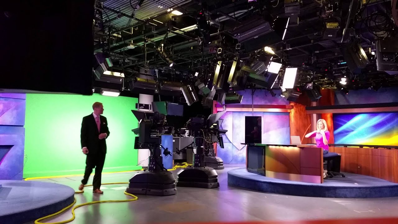 Broadcast cut in, very professional