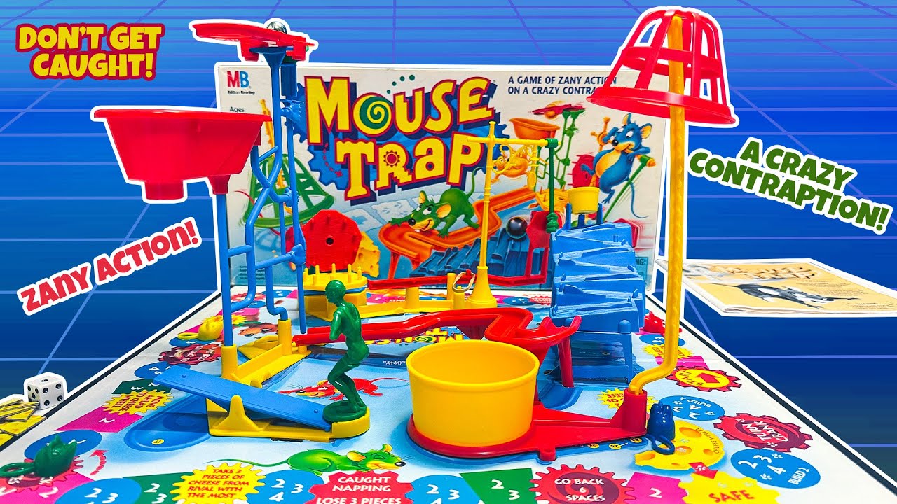 Let's Play MOUSE TRAP!!! The Greatest Board Game of the 90s?!