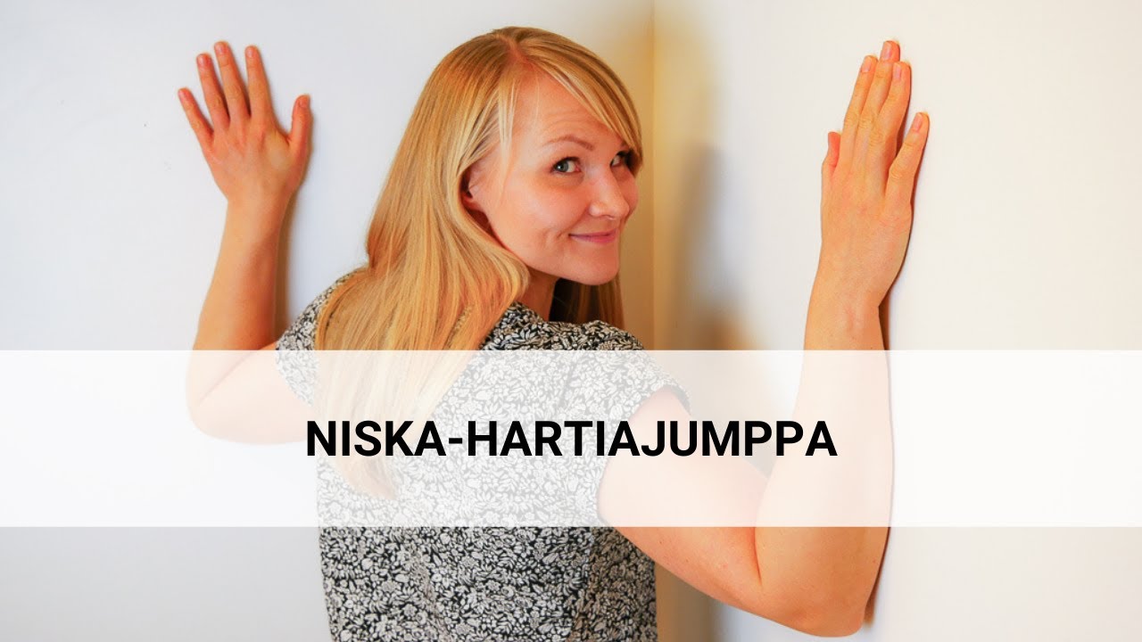 Kahden minuutin niska-hartiajumppa
