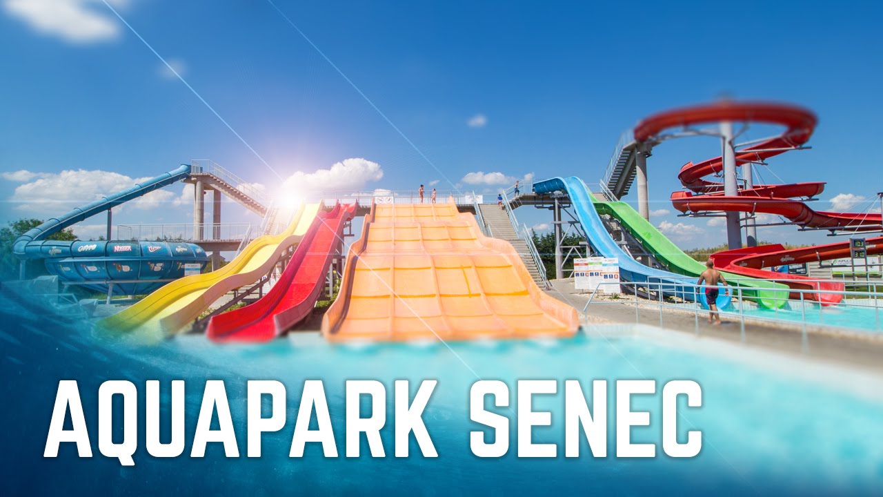 All Water Slides at Aquapark Senec | Všetky tobogány Onride POV