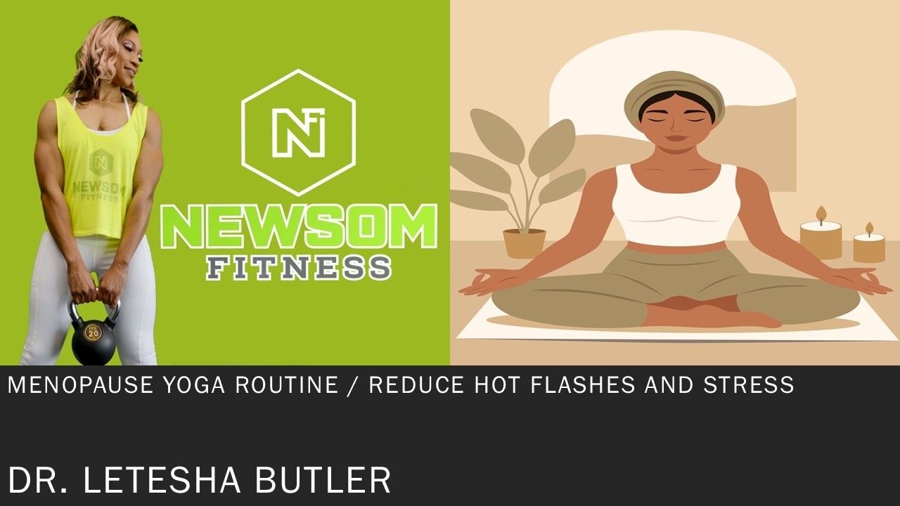 Menopause Yoga Routine | Reduce Hot Flashes & Stress