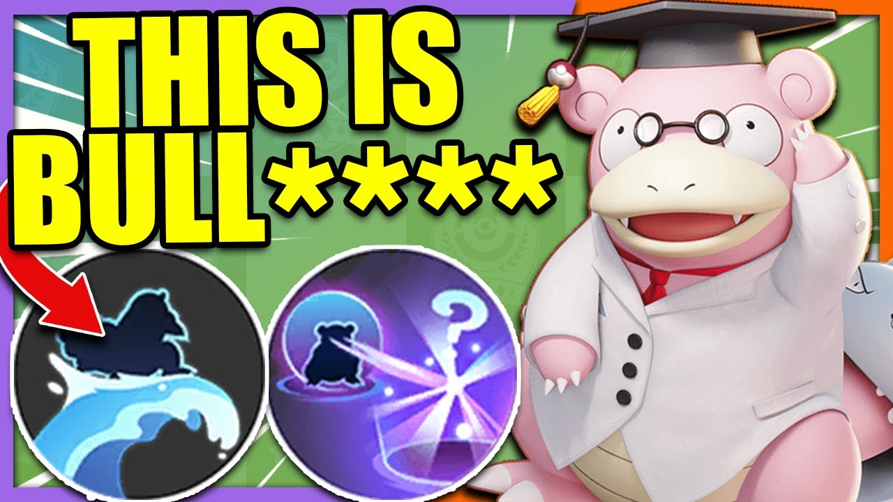 Why does no one Complain about how BROKEN SLOWBRO is?! | Pokemon Unite