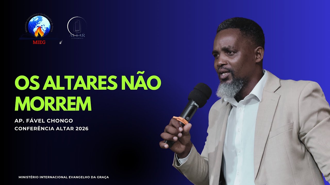Apóstolo Favel Chongo - OS ALTARES NAO MORREM
