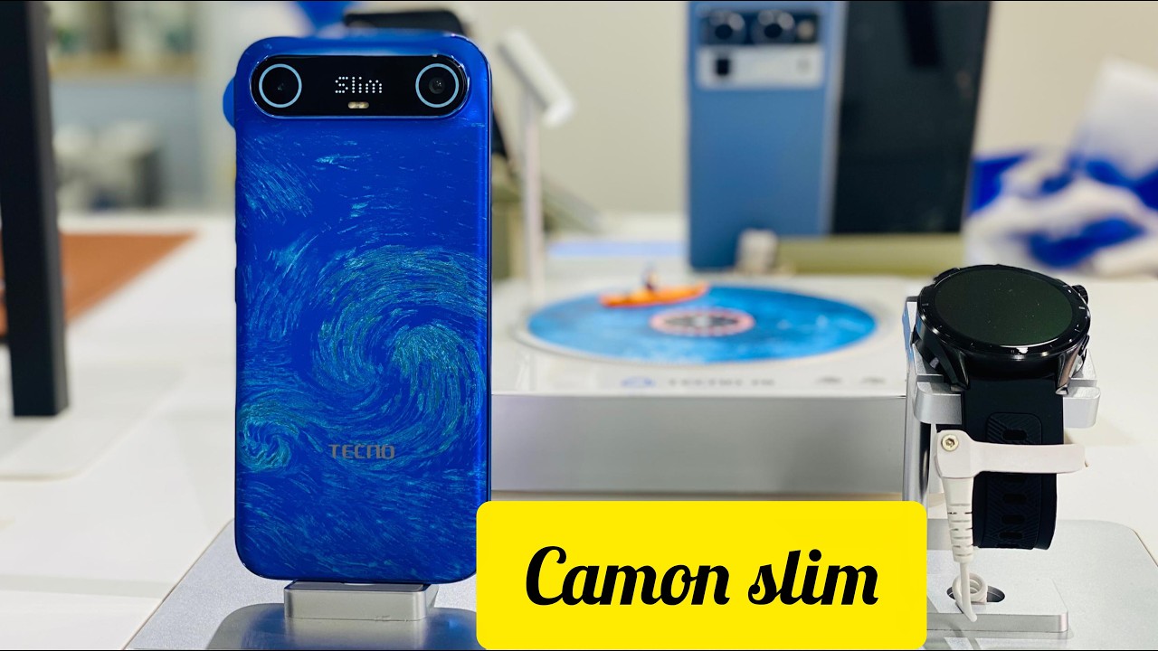 Tecno Camon Slim 2026 &ndash; Ultra Slim 6.39mm Design, 144Hz Display, 50MP Camera & 6000mAh Battery