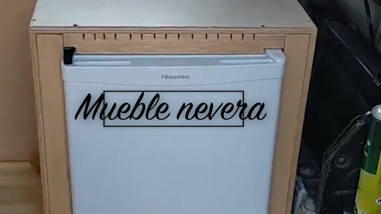 Mueble Nevera para nuestra furgo camper