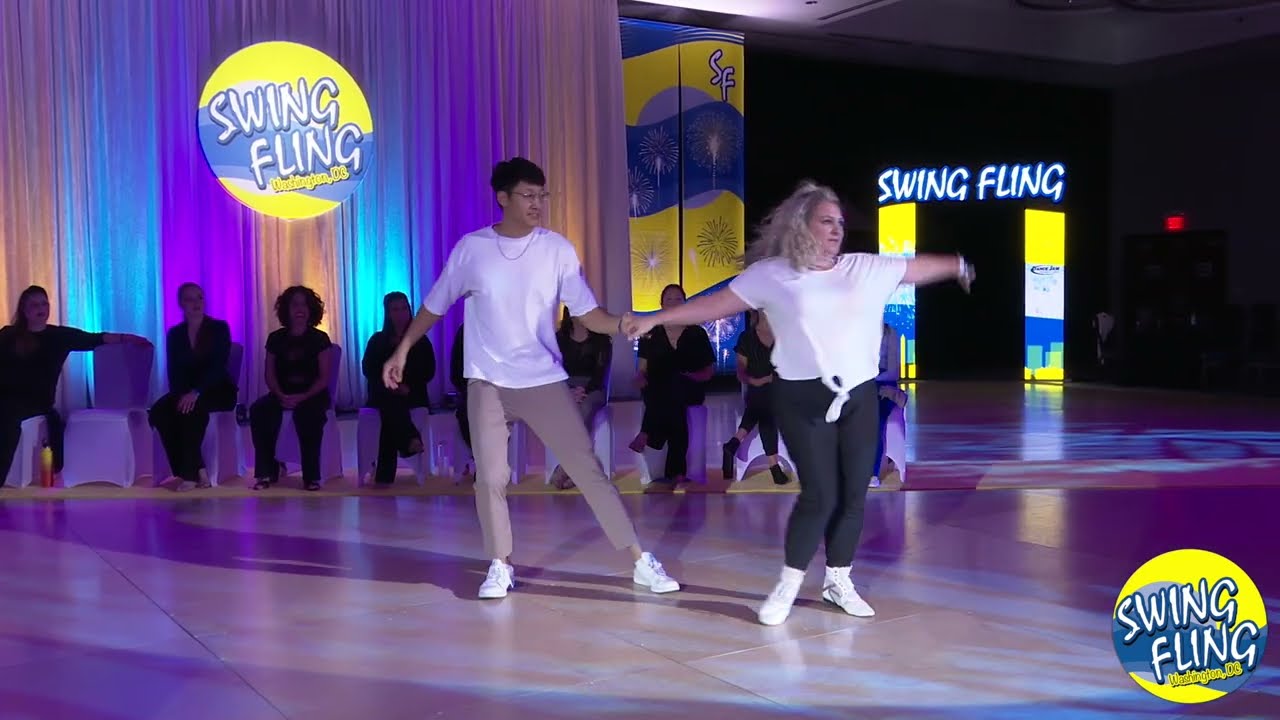 Swing Fling 2023 All Star Jack & Jill Peter Yin & Julie Edwards Auclair