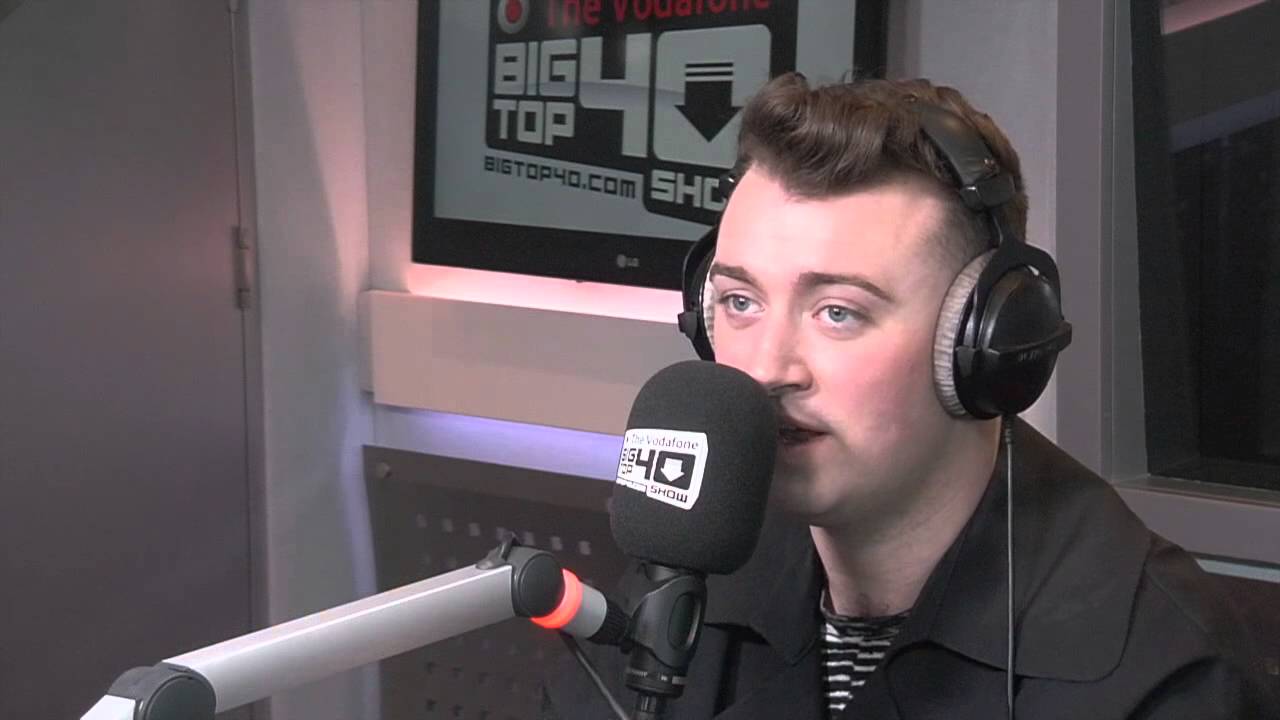 Sam Smith Vodafone Big Top 40 Webchat - Sunday 16th February 2014