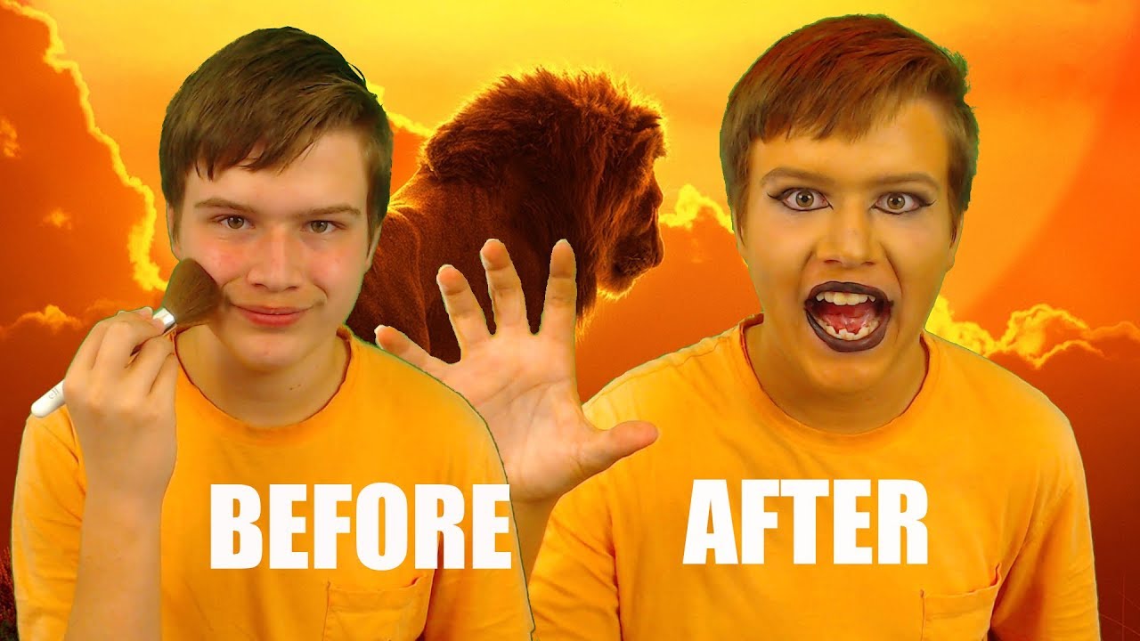 ASMR | Simba Makeup Tutorial (from Disney's 