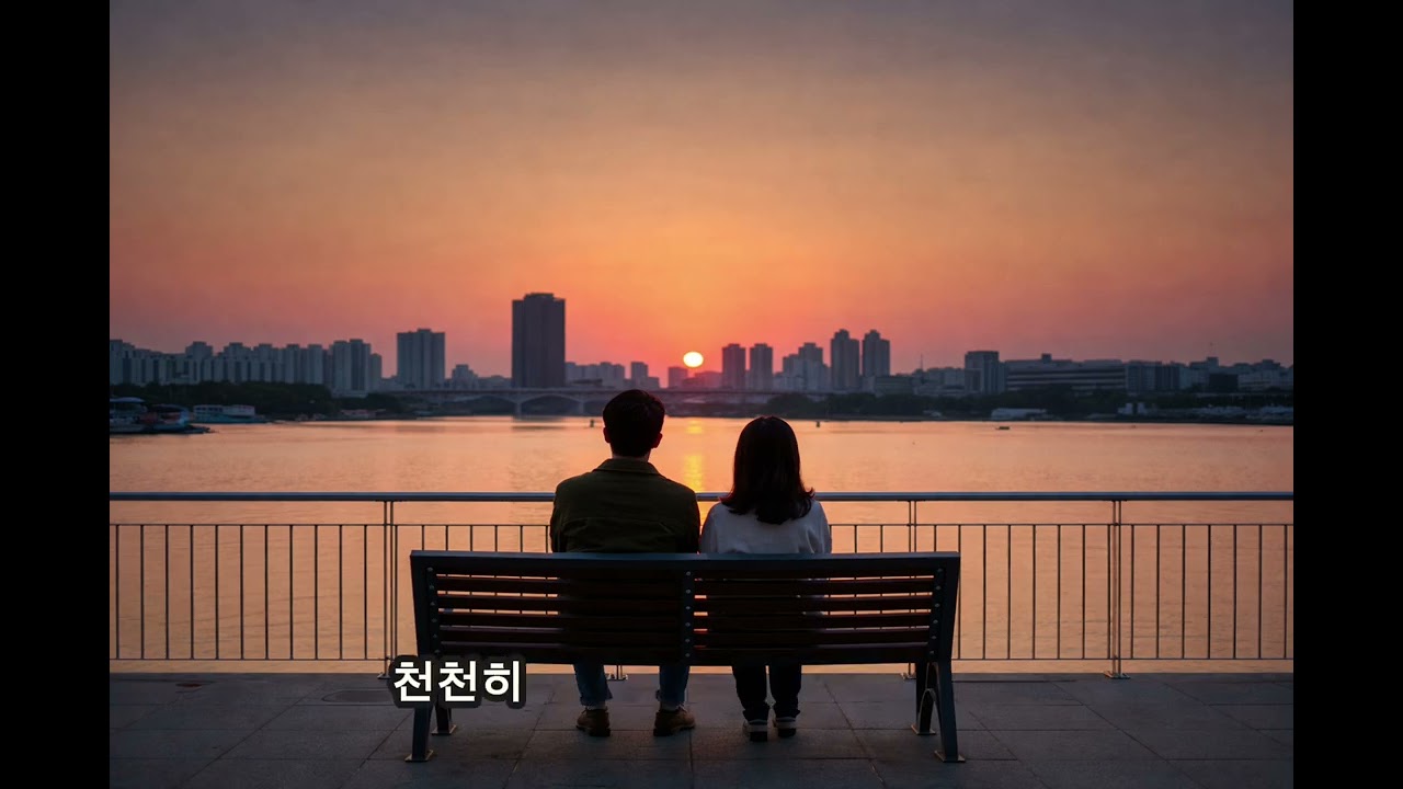 노을 지는 시간의 고백