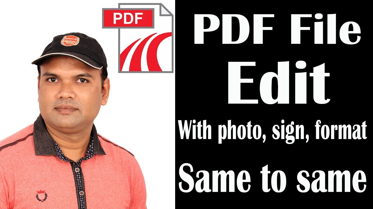 How to edit pdf file as it is?  PDFescape free online pdf editor পিডিএফ ফাইল এডিট করার সহজ উপায়