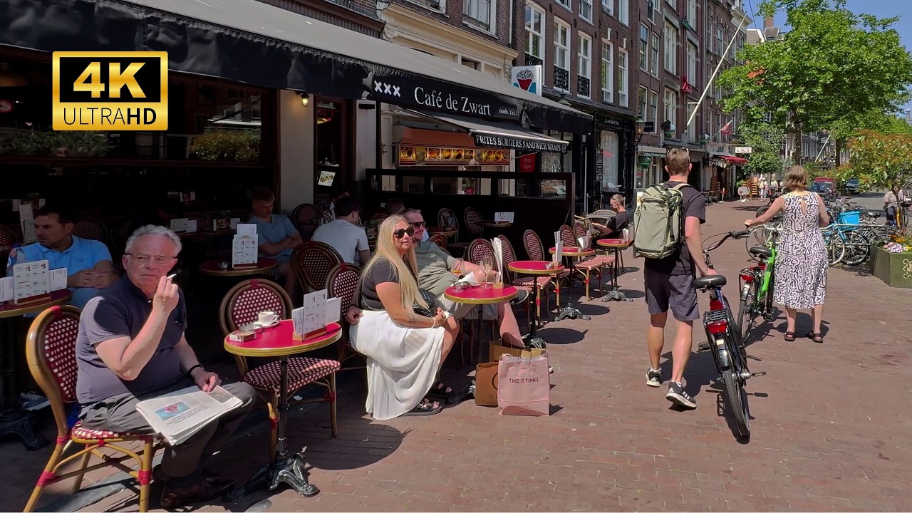 Walking Amsterdam&rsquo;s SECRET CITY CENTER &ndash; Places Tourists Never See | 4K City Walk