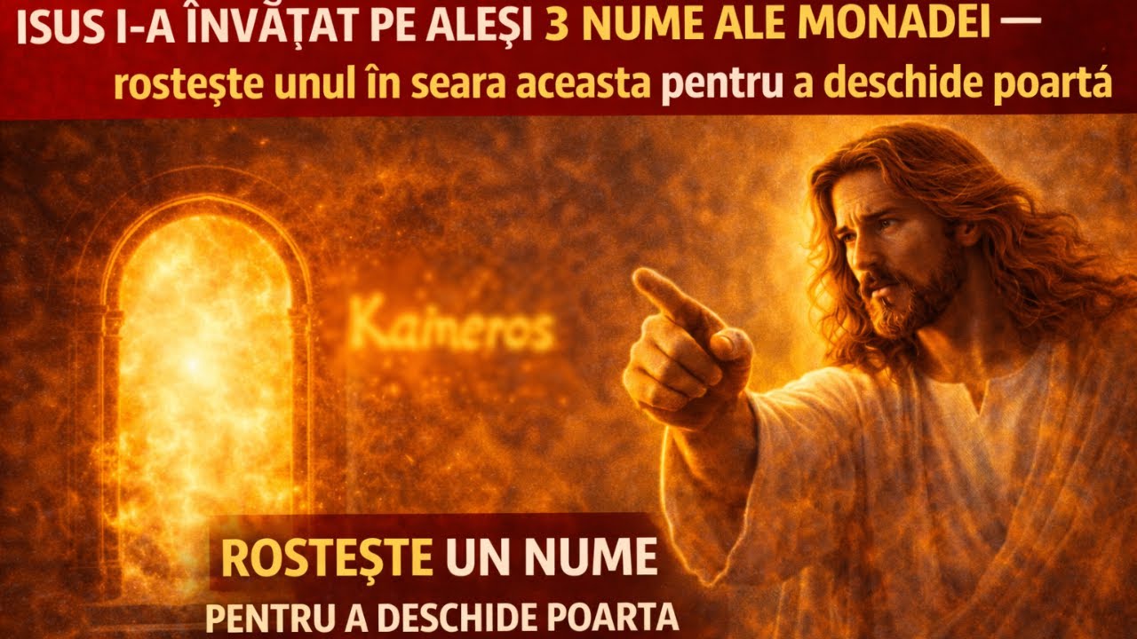 Isus i-a învățat pe Aleși 3 Nume ale Monadei—rostește unul în seara aceasta pentru a deschide poarta
