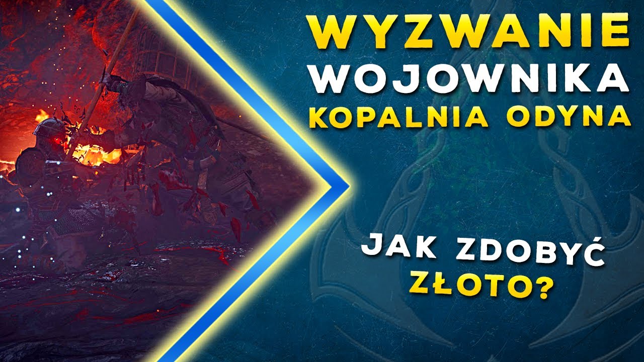 Wyzwanie wojownika Kopalnia Odyna | Jak zdobyć złoto? | Poradnik Assassin's Creed Valhalla