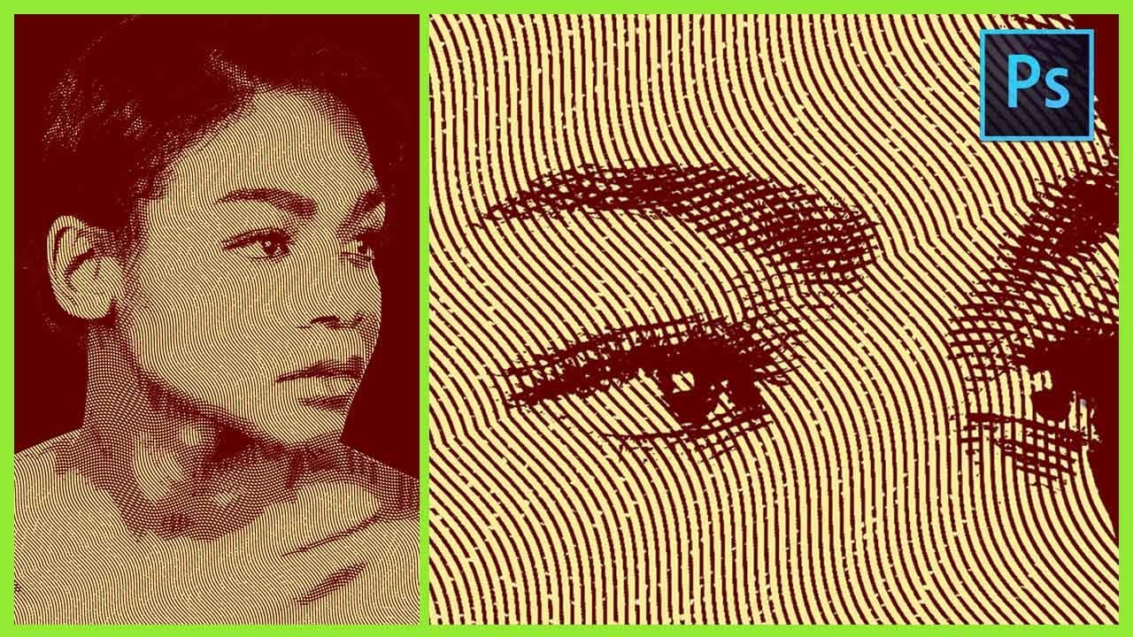 [ Photoshop Tutorial ] Engraved Money Photo Effect in Photoshop CC