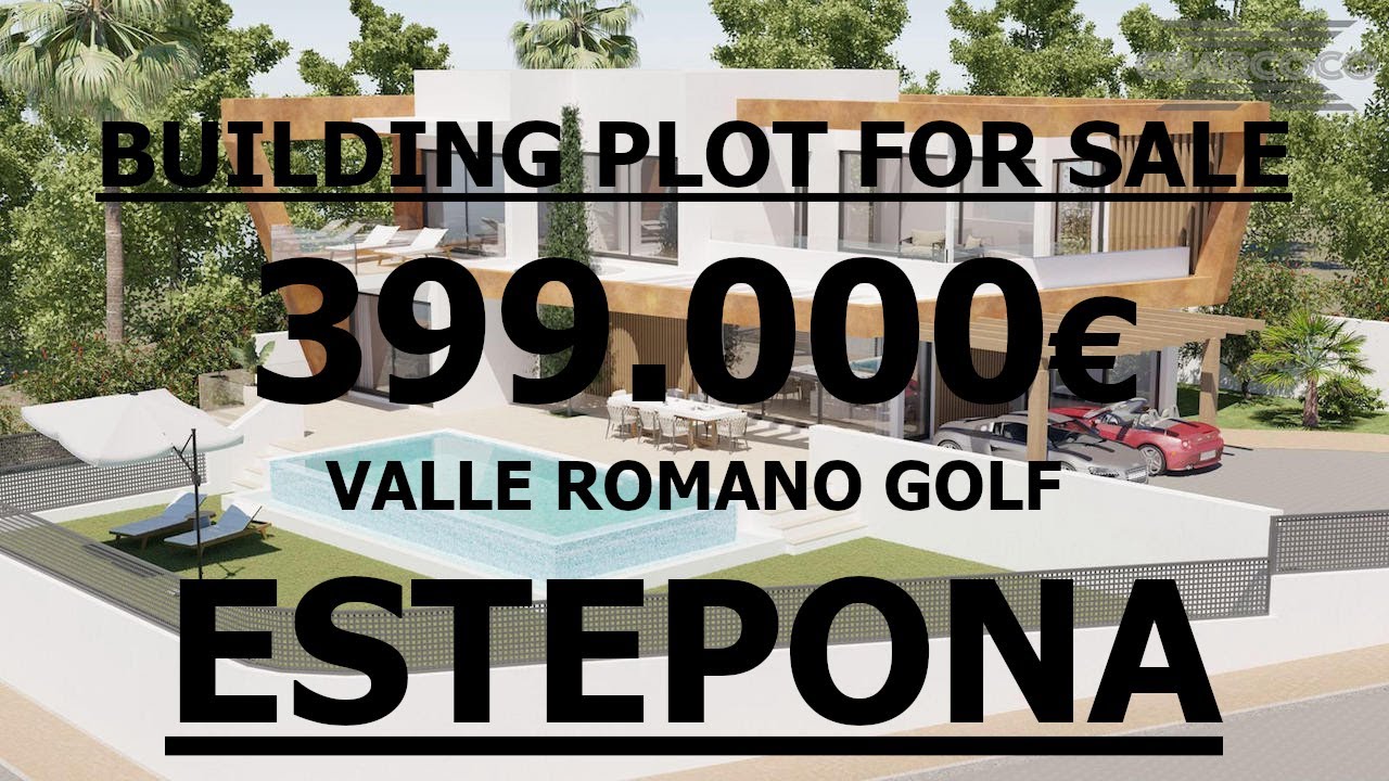 LAND | BUILDING PLOT | ESTEPONA | with full licensed project | Ready to Build