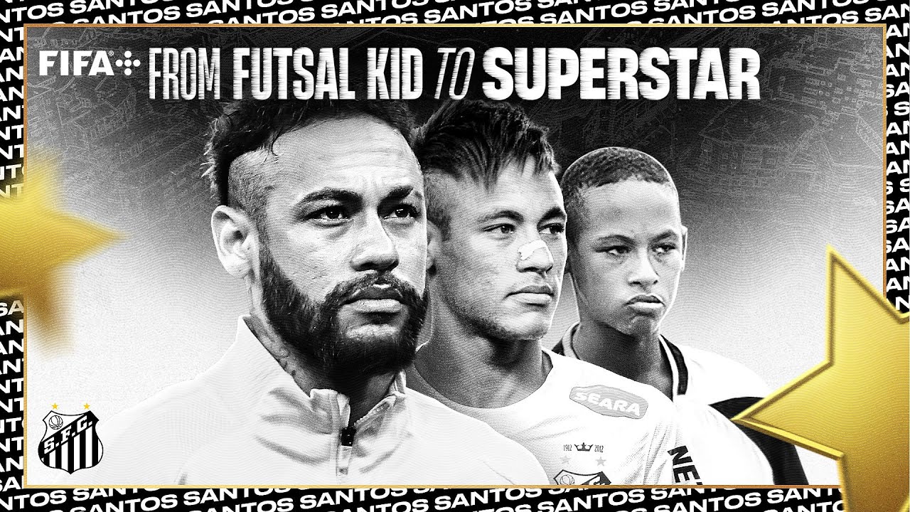 Santos Academies | Neymar’s journey from Futsal kid to Superstar