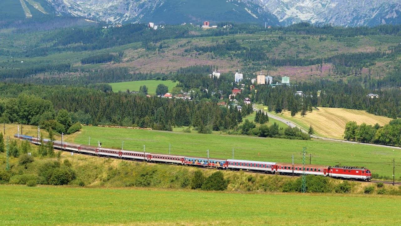 Vlaky pod Tatrami - Štrba (SK) - 30.7.2017 / Trains under Tatra Mountains in Štrba, Slovakia