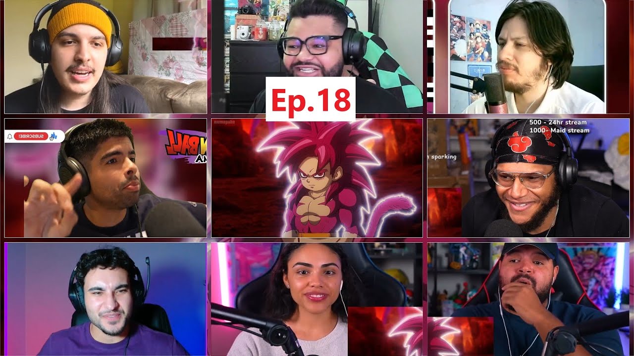 Goku SSJ4 !!! Dragon Ball Daima Episode 18 Reaction Mashup - ドラゴンボールダイマ 18話 リアクション
