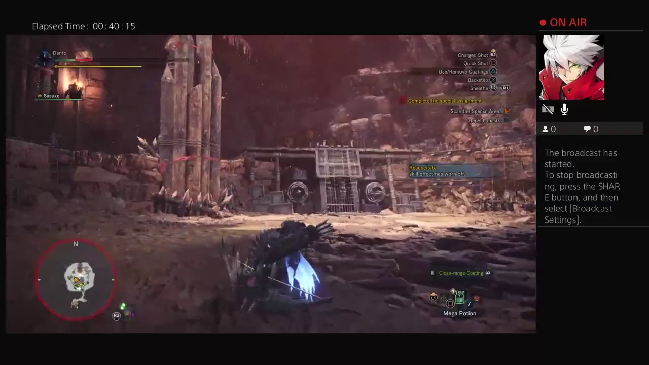 Monster Hunter-world's final fantasy  Event