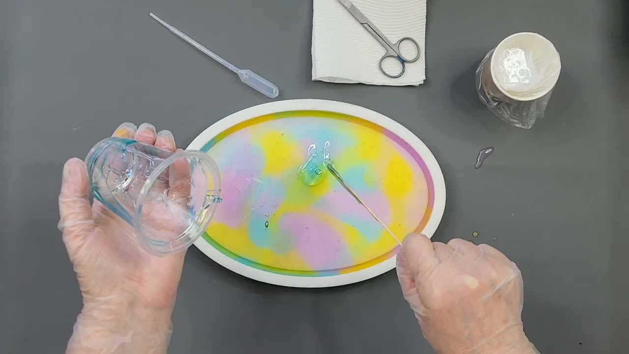 #2266 Trying A Different Way To Create Resin Fireworks. Will It Work?