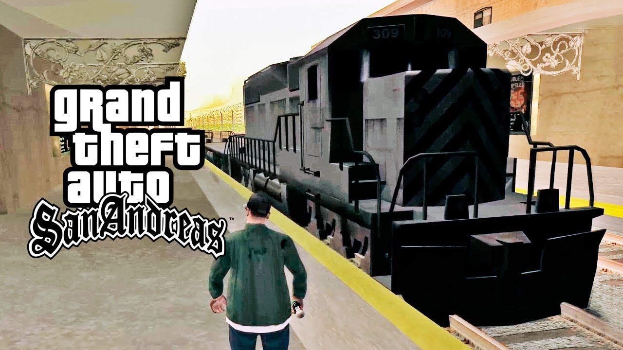 GTA San Andreas - #42: Conduza o trem, CJ!